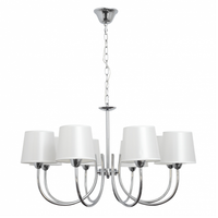 lampara guadalajara cromoblanco regulable d72