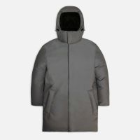 rains askim longer insulated padded shell jacket - m