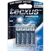 tecxus lr03 4-bl alcalino 15v bateria no-recargab