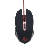 gembird musg-001-r raton gaming 2400dpi negro