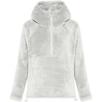 deha polar polar fleece half-zip hoodie para mujer