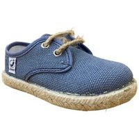 javer zapatillas blucher lino 130 azul para nino