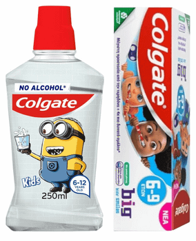 Colgate Infantil Pasta Dental 50 ml + Colutorio Minions 250 ml