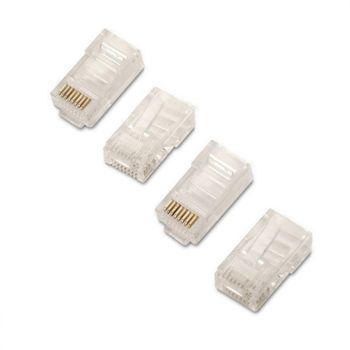 Aisens Conector RJ-45 8 Hilos Cat.6 AWG24 10 Unidades