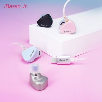 IBasso Jr. Gelato In Ear con micrófono 3,5 o interfaz Typc Auriculares para juegos de música con cable de alta fidelidad