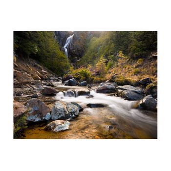Papel Pintado 3d - Ohakune - Waterfalls In New Zealand (250x193 Cm)