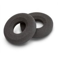 hp poly almohadillas para auriculares de cuero sintatico poly blackwire c310320 2 unidades