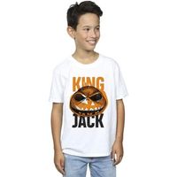 disney tops y camisetas the nightmare before christmas king jack para nino