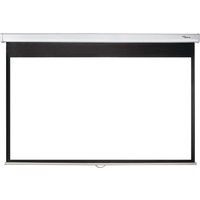 optoma 72 manual projector screen white