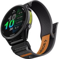 pulsera deportiva spigen athlex air negronaranja para garmin fenix 5 22 mm