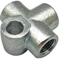 conector de perno banjo 3 vias m10x1 laton