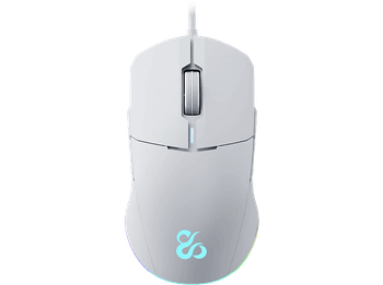 Ratón gaming - Newskill Chiron, Con cable, 8000 DPI, 8 botones programables, Ivory