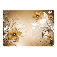 papel pintado 3d - rapsodia marron 300x210 cm