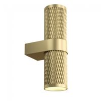aplique de pared focus design 2 luces