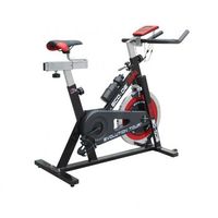bicicleta de spinning regulable ecode evolution tour 115 x 49 x 115 negro
