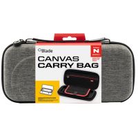 blade funda canvas carry bag gris para nintendo switch 2