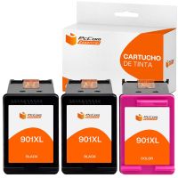pccom essential hp 901xl cartucho tinta compatible negrotricolor pack 3