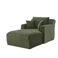 tumbona modular pana urban meuble 33x33x127cm - verde