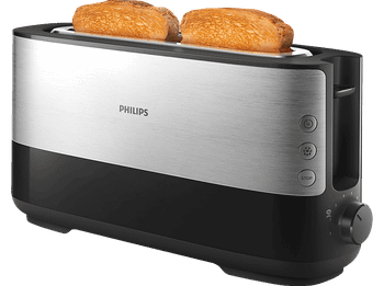 Tostadora - Philips VIVA COLLECTION HD2692/90 1 ranura larga recalentar descongelar