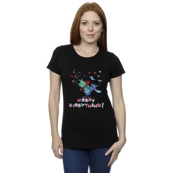 Disney Camiseta Merry Everything para mujer