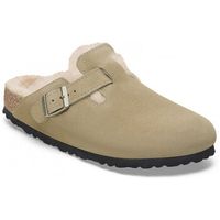 birkenstock sandalias boston shearling leve para mujer