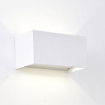 Aplique de exterior led davos double dim 2700k (4x6w)