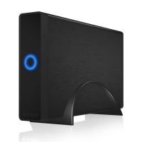 caja para disco duro externo icy box ib-377u3 35 aluminio negro hot-swap usb 30