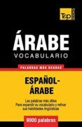 vocabulario espanol-arabe - 9000 palabras mas usadas spanish collecti