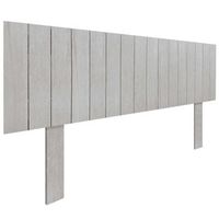 cabecero de madera reciclada dm estilo palet vertical con patas 150x115cm camas 150 - artico