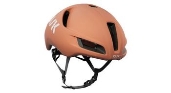 Casco de carretera kask utopia y cognac