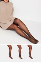 juego de 3 panties resistentes 20 dens color negro