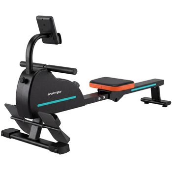 SPORTNOW Remadora Doméstica 16 Niveles de Resistencia Bluetooth App Compatible   Aosom España