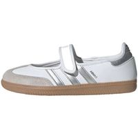 adidas deportivas moda samba jane white silver metallic para hombre