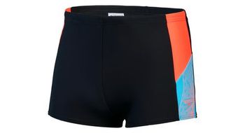 Banador speedo eco dive negro   naranja
