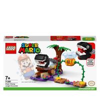 lego super mario - set de expansion batalla en la jungla contra el chomp cadenas  7 anos - 71381