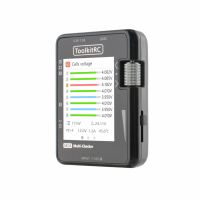 toolkitrc mc8 mini comprobador de celdas de tamano 32 bits multi-comprobador de bateria salida pwm lectura ppm sbus con