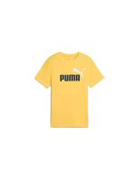 camiseta puma essentials 2 color no1 logo infantil amarillo sunny