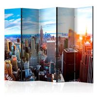 biombo - sunrise over manhattan ii 225x172 cm