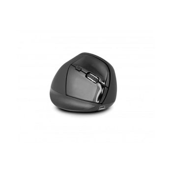 Ratón Urban Factory Ergo PRO Inalámbrico Bluetooth 4000DPI Negro Vertical Recargable