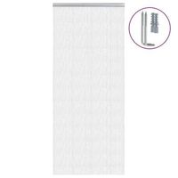 mosquitera de cadena para puerta aluminio 90x200 cm vidaxl