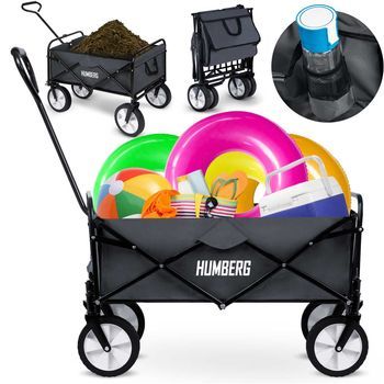 Carro De Transporte Plegable 80l Humberg Hm-511