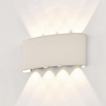 Aplique de exterior led arcs (8w)