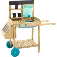 tp toys explore mesa de madera para macetas