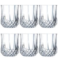 juego de 6 vasos bajos cristal 32 cl