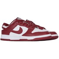 nike zapatillas baskets dunk low team red cuir para hombre
