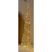 cono oro pet 130 cms 800 leds ip44 30dx130 cms