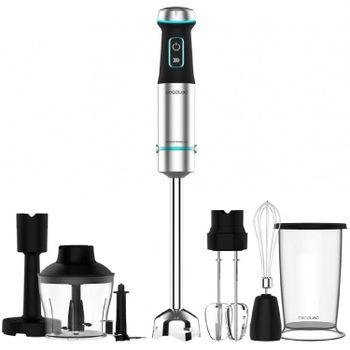 Cecotec Batidora de mano Power TitanBlack 1200 XL PerfectCream&Crush