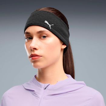 Puma Race Day Merino  Cinta para la cabeza Unisex - negro
