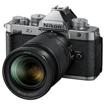 Cámara Mirrorless Nikon Z f 24.5MP 4K UHD Sensor Full-Frame 24-70mm WiFi Bluetooth