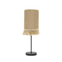 sobremesa sibila en negroarena estilo rustico fabrilamp